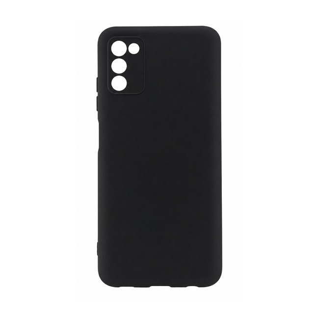 θήκη σιλικόνης (Soft) για Samsung Galaxy A03s - μαύρη