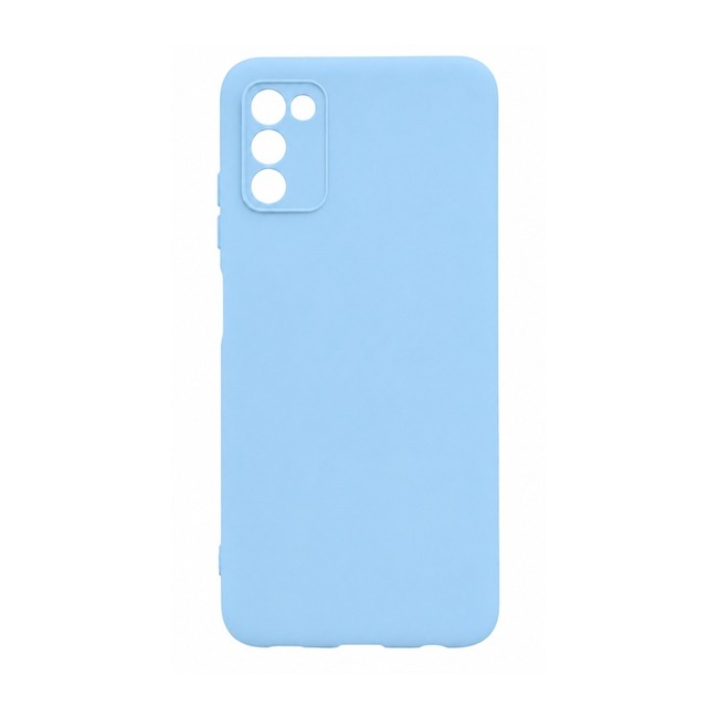 θήκη σιλικόνης (Soft) για Samsung Galaxy A02s - γαλάζια