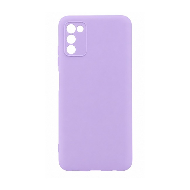 θήκη σιλικόνης (Soft) για Samsung Galaxy A02s - λιλά