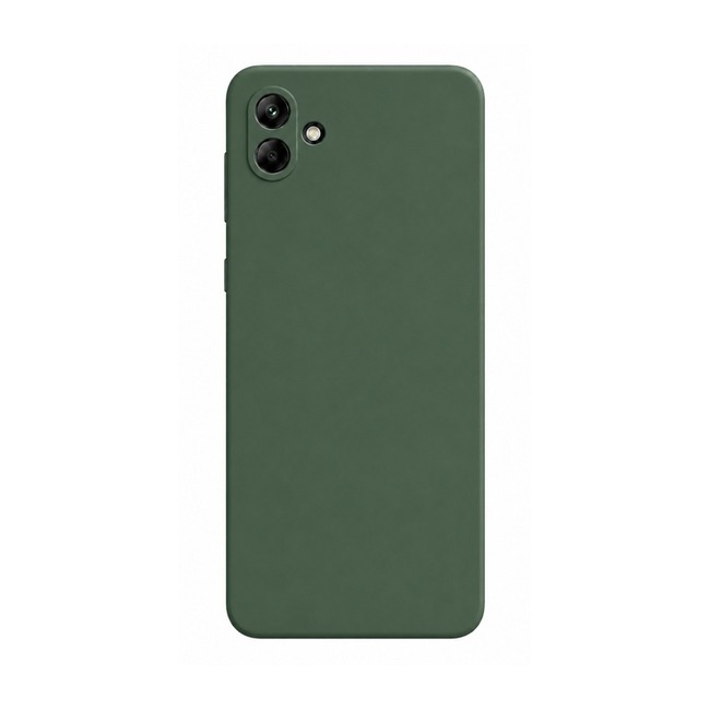 θήκη σιλικόνης (Soft) για Samsung Galaxy A04e - σκούρο πράσινο