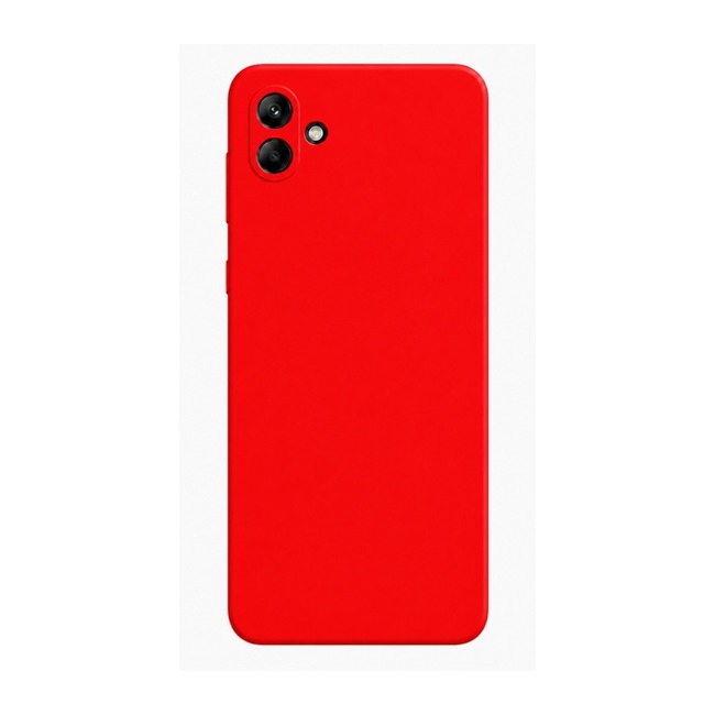 θήκη σιλικόνης (Soft) για Samsung Galaxy A04e - κόκκινη