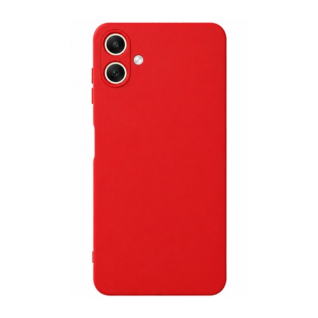 θήκη σιλικόνης (Soft) για Samsung Galaxy A06 - κόκκινη