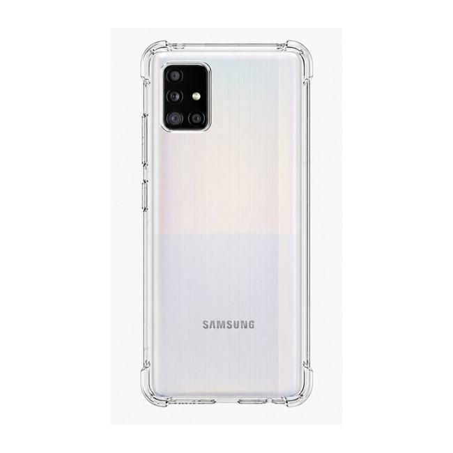 Διάφανη θήκη σιλικόνης για Samsung Galaxy A51 - διάφανη