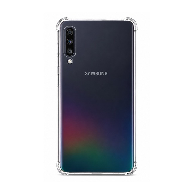 Διάφανη θήκη σιλικόνης για Samsung Galaxy A70 - διάφανη