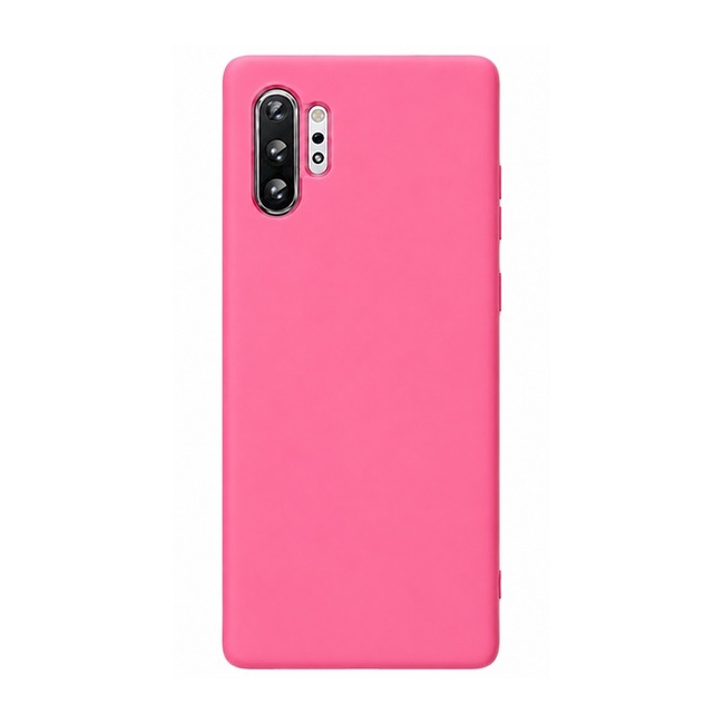 θήκη σιλικόνης (Soft) για Samsung Galaxy Note 10 Plus - ροζ