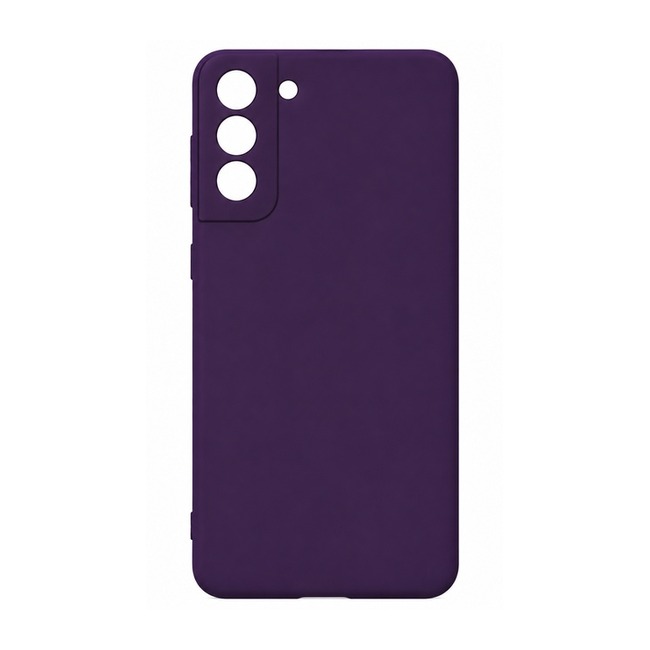 θήκη σιλικόνης (Soft) για Samsung Galaxy S21 - dark purple