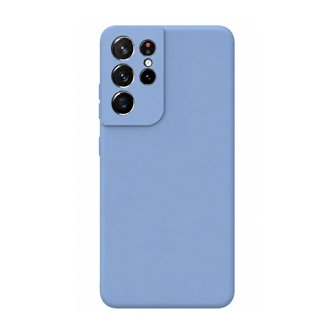 θήκη σιλικόνης (Soft) για Samsung Galaxy S22 Ultra - γαλάζια