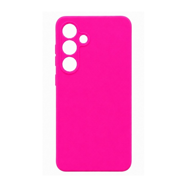 θήκη σιλικόνης (Soft) για Samsung Galaxy S24 Plus - φούξια
