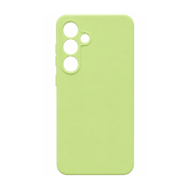 θήκη σιλικόνης (Soft) για Samsung Galaxy S25 Plus - φιστικί