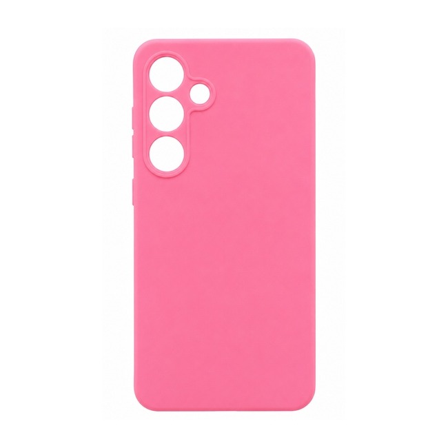 θήκη σιλικόνης (Soft) για Samsung Galaxy S25 FE - ροζ