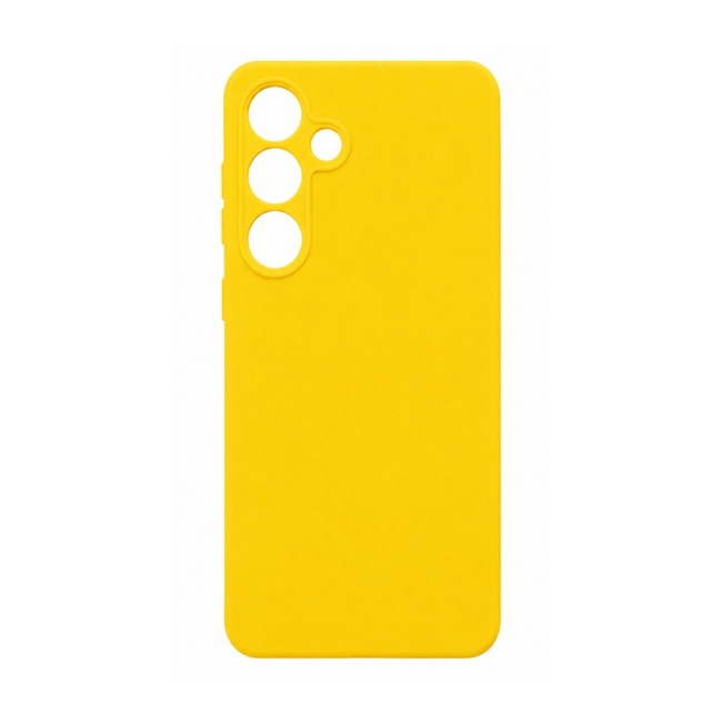 θήκη σιλικόνης (Soft) για Samsung Galaxy S24 Plus - κίτρινη