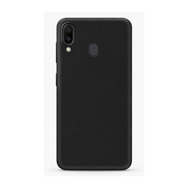 Θήκη σιλικόνης για Samsung Galaxy A30 - μαύρη
