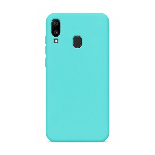 Θήκη σιλικόνης για Samsung Galaxy A30 - turquoise