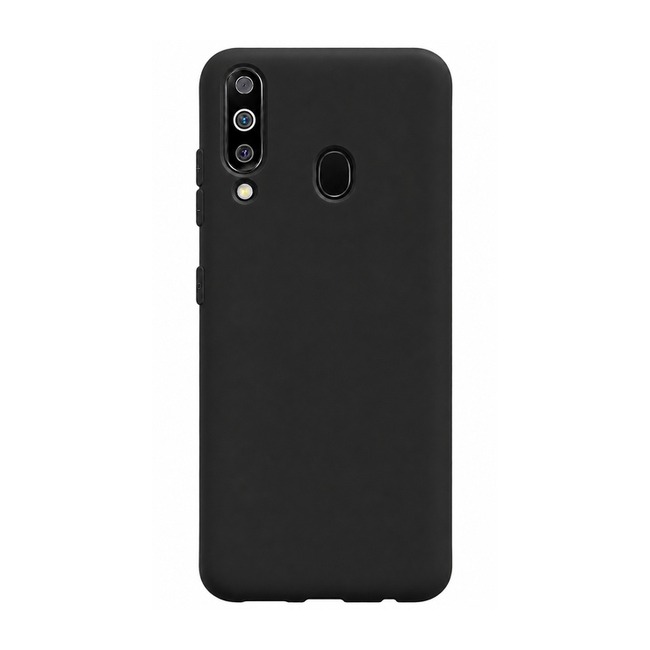 Θήκη σιλικόνης για Samsung Galaxy M30 - μαύρη