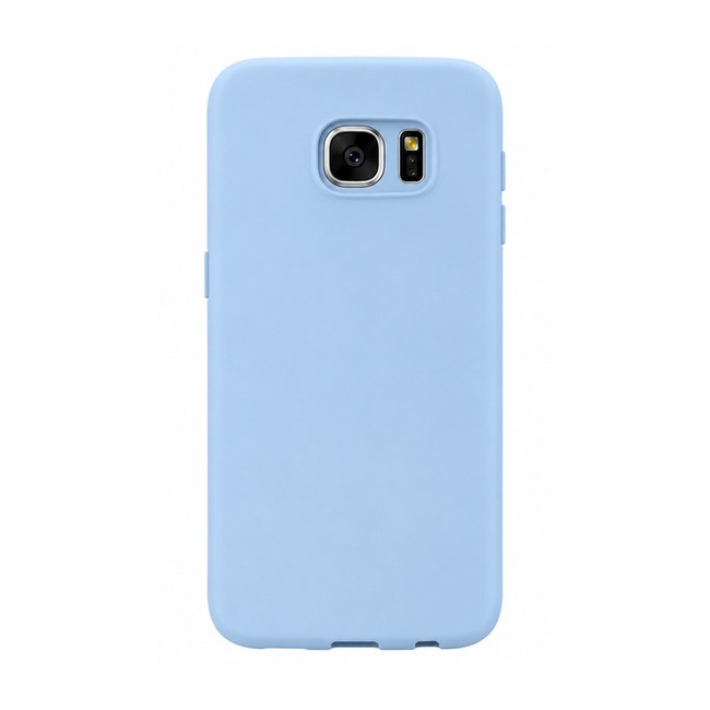Θήκη σιλικόνης για Samsung Galaxy S6 - γαλάζια