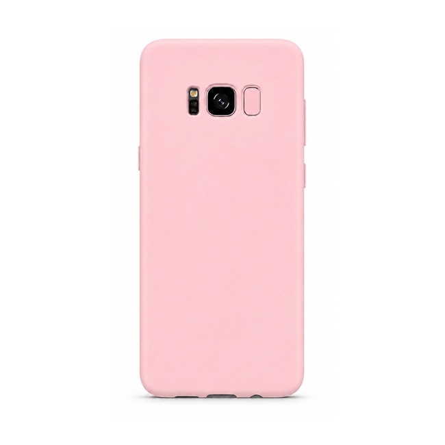 Θήκη σιλικόνης για Samsung Galaxy S8 - ροζ
