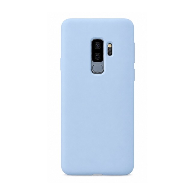 Θήκη σιλικόνης για Samsung Galaxy S9+ - γαλάζια