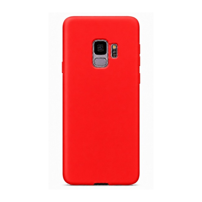 Θήκη σιλικόνης για Samsung Galaxy S9 - κόκκινη