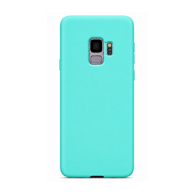 Θήκη σιλικόνης για Samsung Galaxy S9 - turquoise