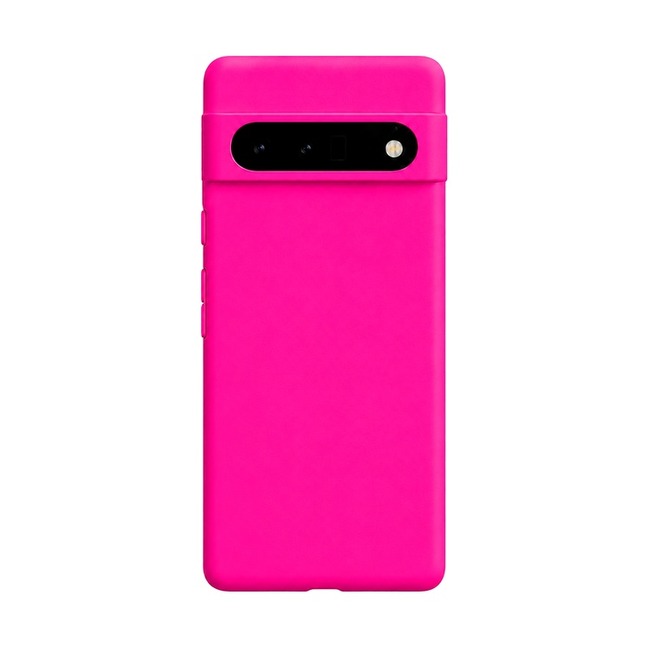 θήκη σιλικόνης (Soft) για Google Pixel 6 - φούξια