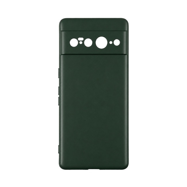 θήκη σιλικόνης (Soft) για Google Pixel 7 Pro - σκούρο πράσινο