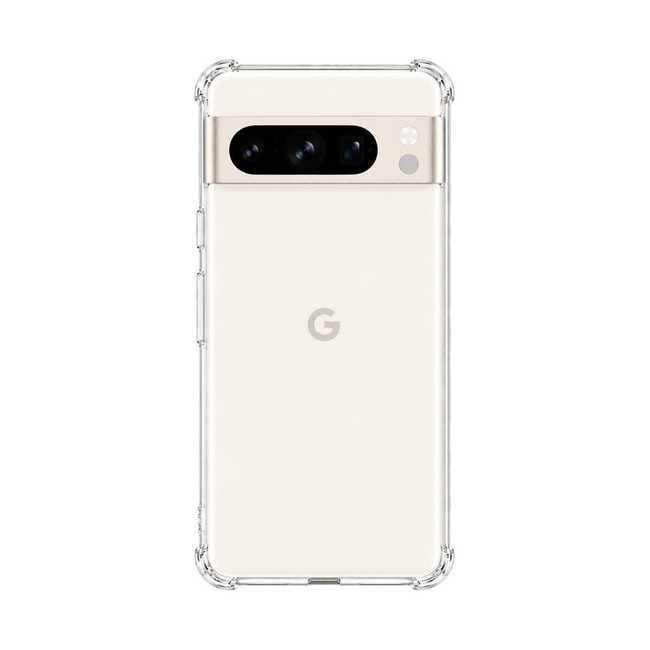 Διάφανη θήκη σιλικόνης για Google Pixel 8 Pro - διάφανη