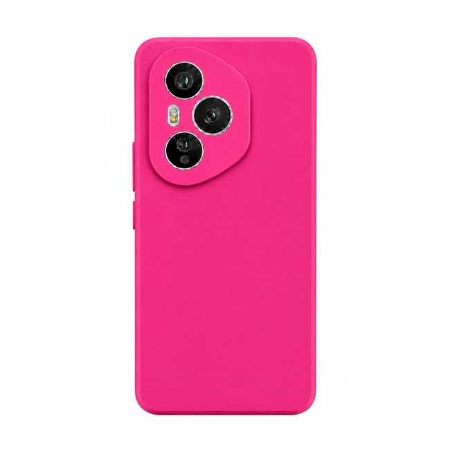 θήκη σιλικόνης (Soft) για Honor 400 Pro - φούξια