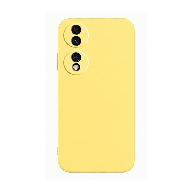 θήκη σιλικόνης (Soft) για Honor 70 - κίτρινη