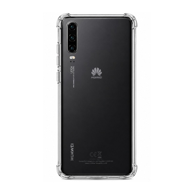 Διάφανη θήκη σιλικόνης για Huawei P30 - διάφανη