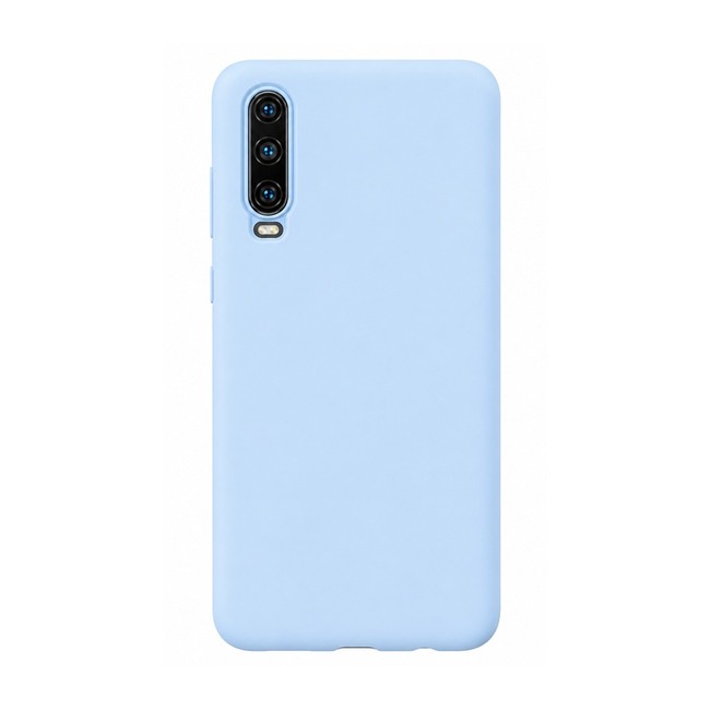 Θήκη σιλικόνης για Huawei P30 - γαλάζια
