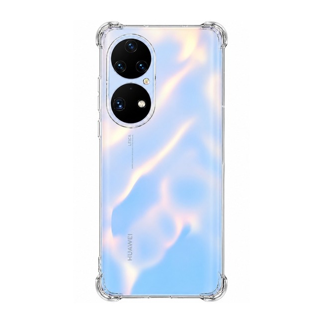 Διάφανη θήκη σιλικόνης για Huawei P50 - διάφανη