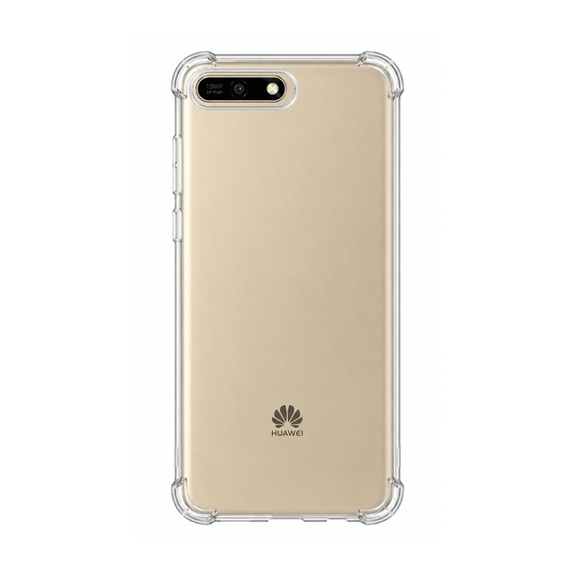 Διάφανη θήκη σιλικόνης για Huawei Y6 2018 - διάφανη
