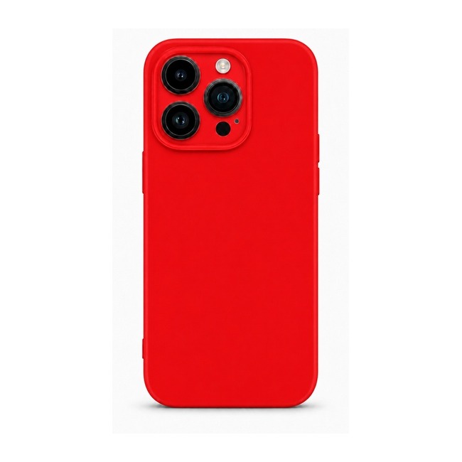 θήκη σιλικόνης (Soft) για Apple iPhone 12 Pro - κόκκινη