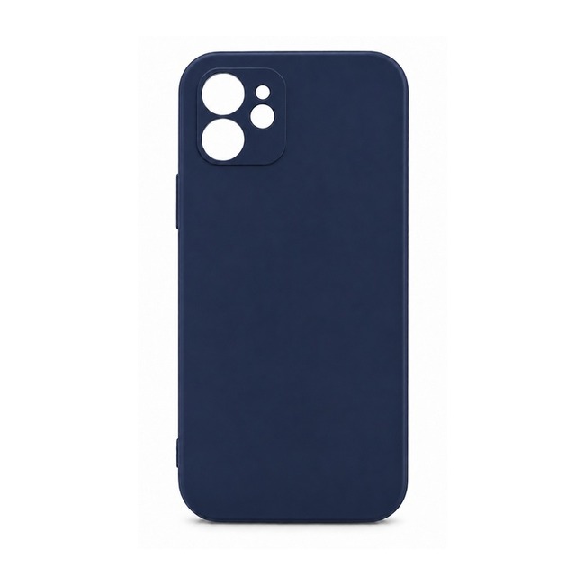 θήκη σιλικόνης (Soft) για Apple iPhone 12 - μπλε ναυτικό