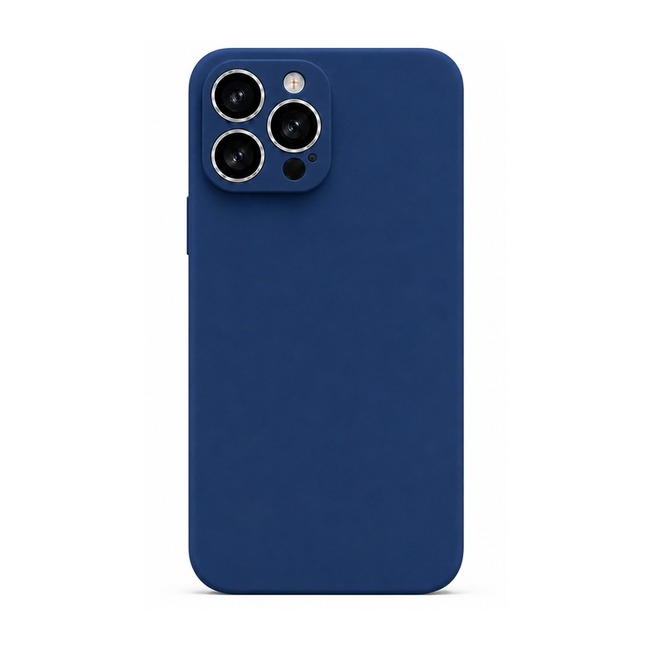 θήκη σιλικόνης (Soft) για Apple iPhone 15 Pro Max - μπλε