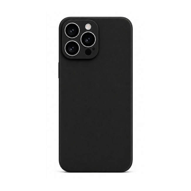 θήκη σιλικόνης (Soft) για Apple iPhone 15 Pro Max - μαύρη