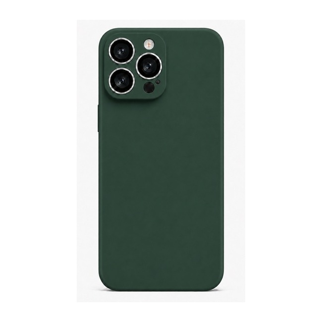 θήκη σιλικόνης (Soft) για Apple iPhone 16 Pro Max - σκούρο πράσινο