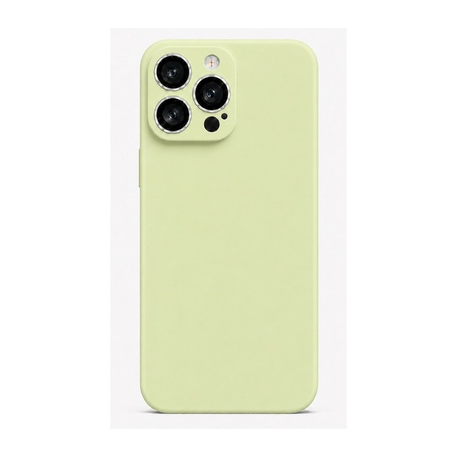 θήκη σιλικόνης (Soft) για Apple iPhone 13 Pro Max - φιστικί