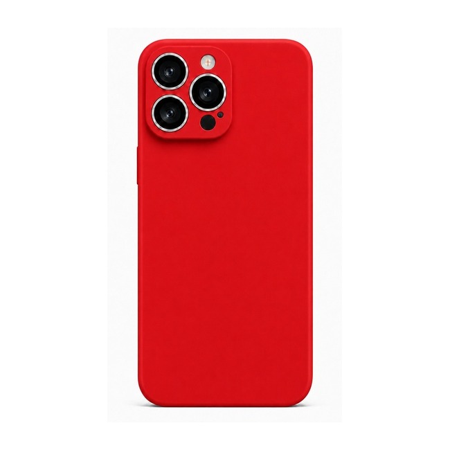 θήκη σιλικόνης (Soft) για Apple iPhone 16 Pro Max - κόκκινη