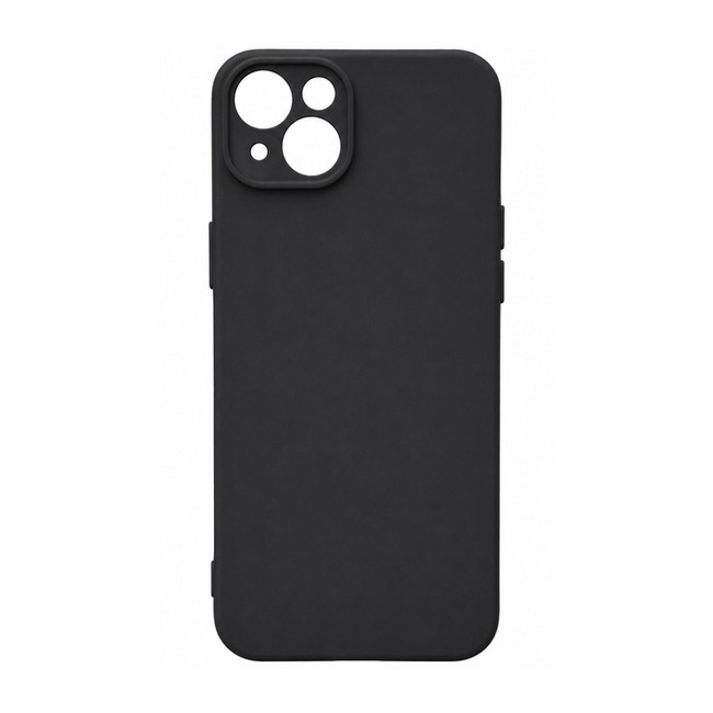 θήκη σιλικόνης (Soft) για Apple iPhone 14 Plus - μαύρη