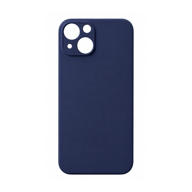 θήκη σιλικόνης (Soft) για Apple iPhone 15 - μπλε ναυτικό