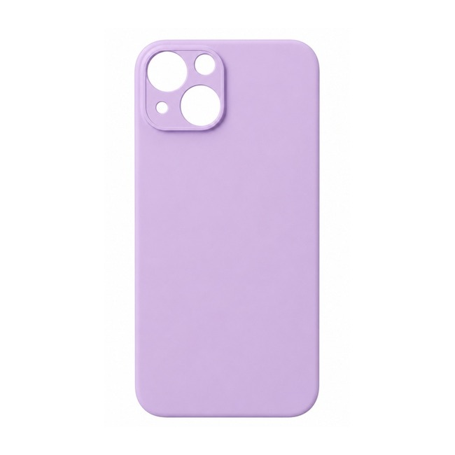 θήκη σιλικόνης (Soft) για Apple iPhone 15 - λιλά