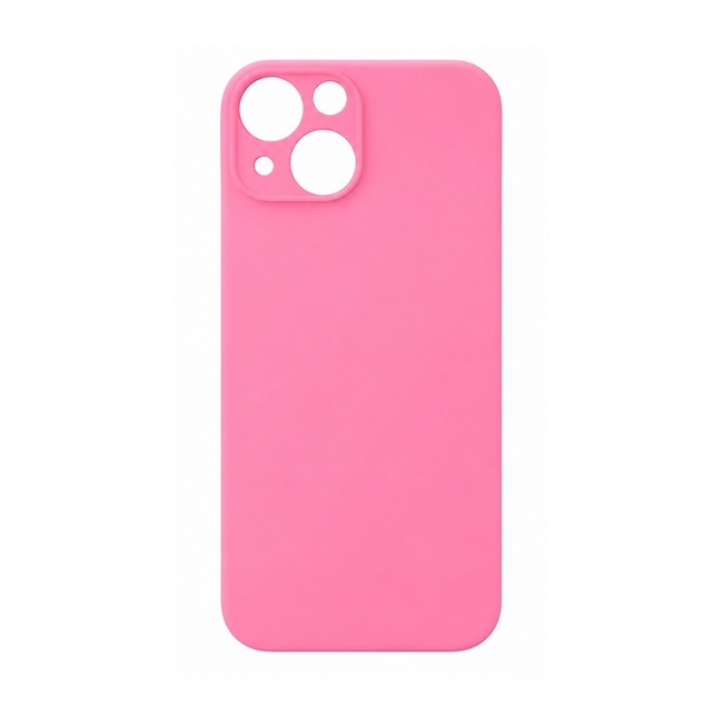 θήκη σιλικόνης (Soft) για Apple iPhone 15 - ροζ