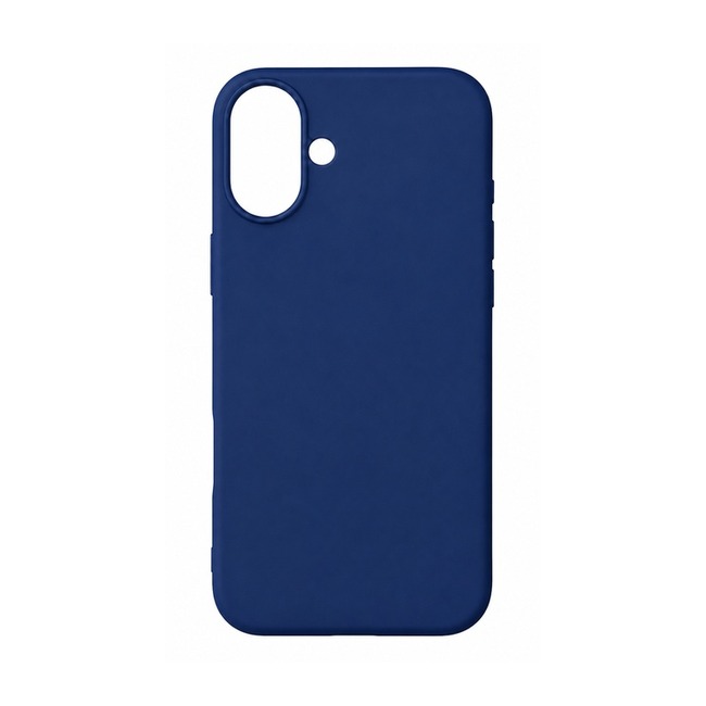 θήκη σιλικόνης (Soft) για Apple iPhone 16 Plus - μπλε