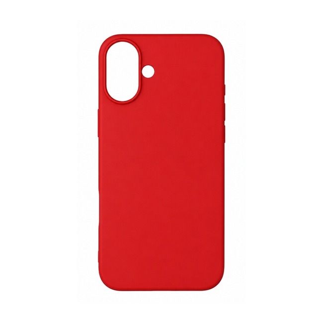 θήκη σιλικόνης (Soft) για Apple iPhone 16 Plus - κόκκινη