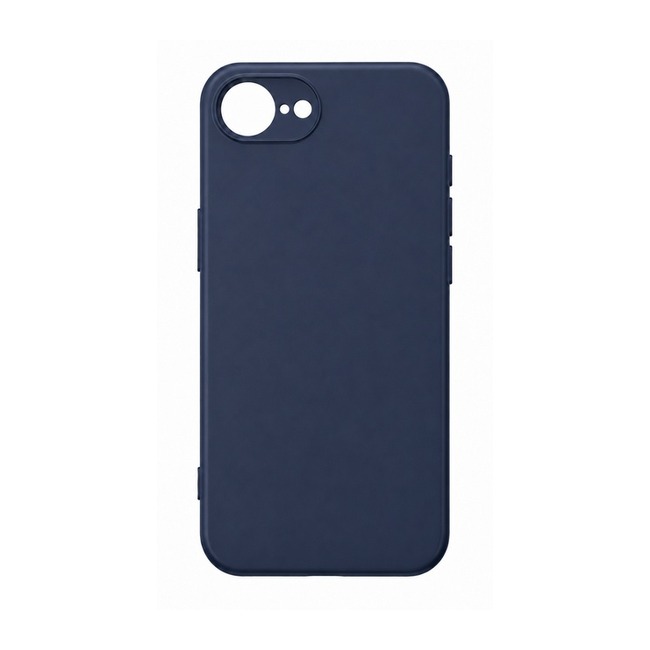 θήκη σιλικόνης (Soft) για Apple iPhone 16e - μπλε ναυτικό