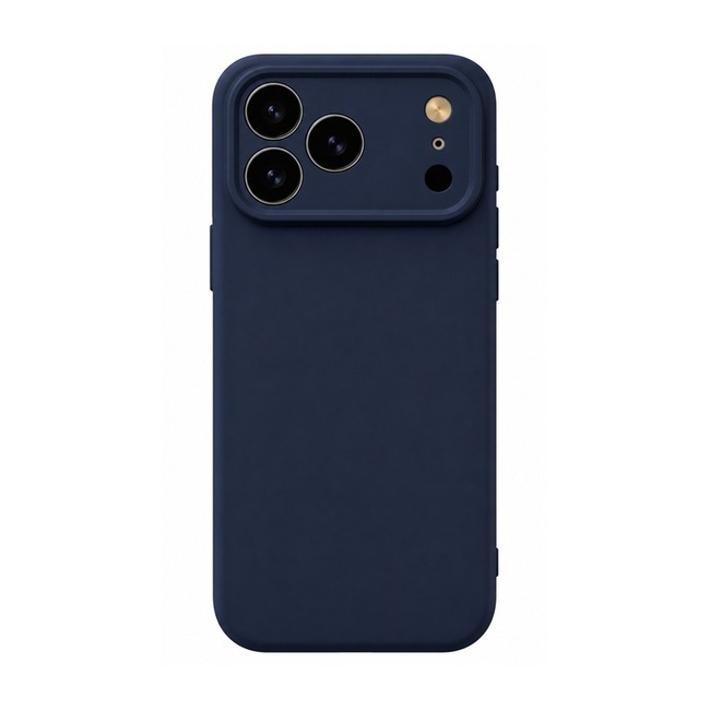θήκη σιλικόνης (Soft) για Apple iPhone 17 Pro - μπλε ναυτικό