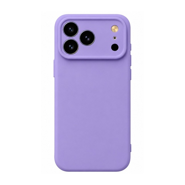 θήκη σιλικόνης (Soft) για Apple iPhone 17 Pro - λιλά