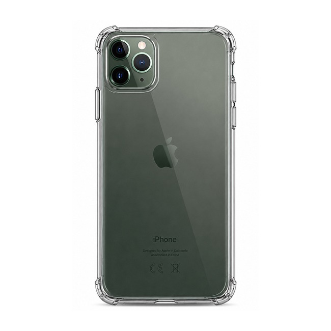 Διάφανη θήκη σιλικόνης για Apple iPhone 11 Pro Max - διάφανη