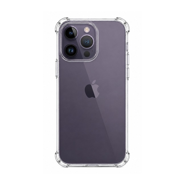 Διάφανη θήκη σιλικόνης για Apple iPhone 14 Pro - διάφανη